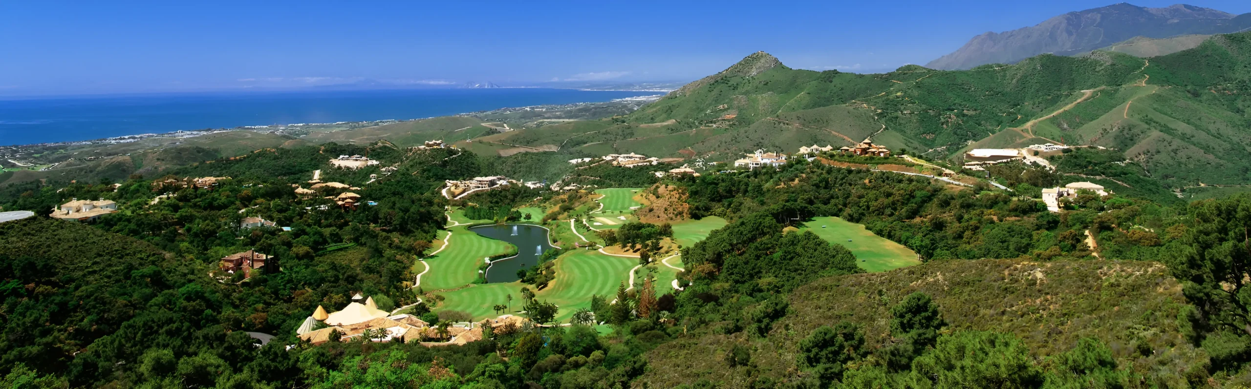 La Zagaleta estate in Benahavís showing hillside luxury villas and landscape