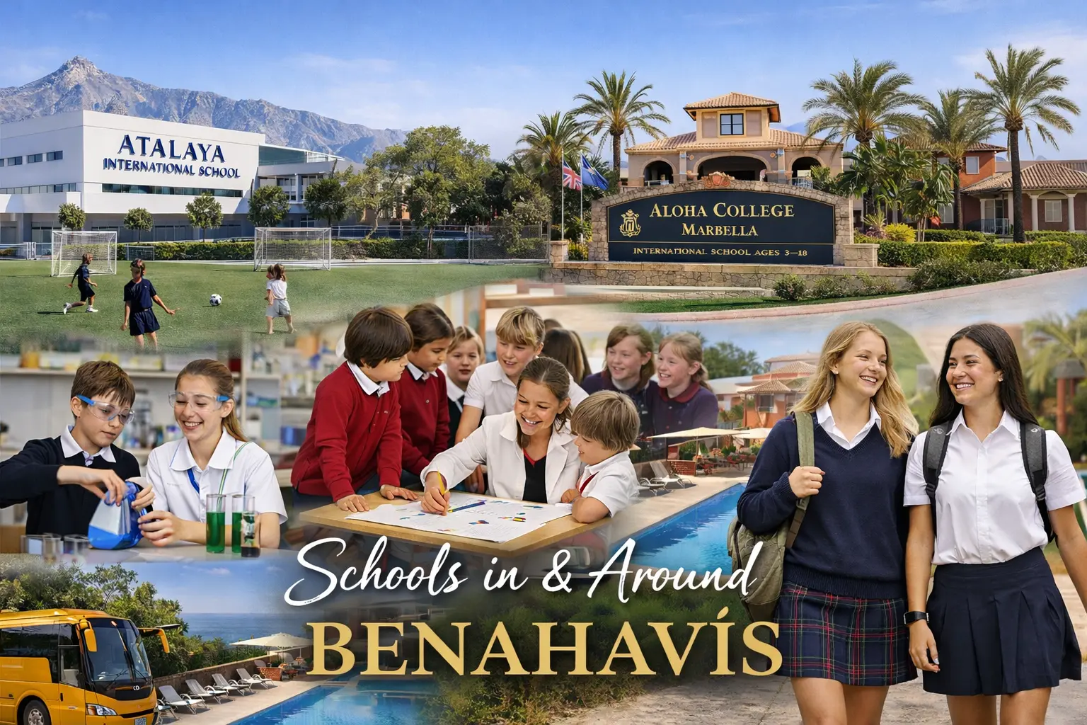 schools in and around Benahavís